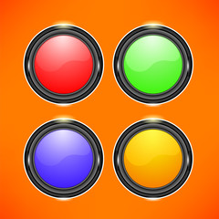 Colorful Buttons