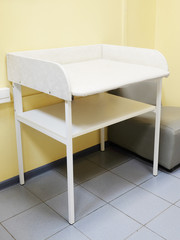 Interior of a pediatrician office.