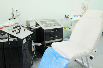 Interior of a doctor office