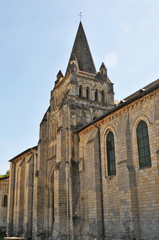 Fototapeta na wymiar Il Priorato di Cunault, Paesi della Loira - Francia