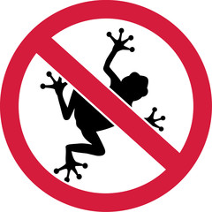 Frogs forbidden