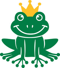 Fototapeta premium Frog King