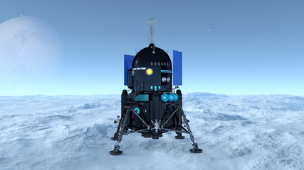 着陸船 © tsuneomp