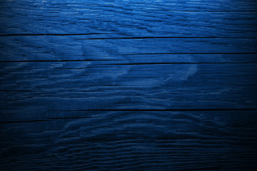 Texture of Wood blue panel for background