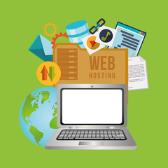 Web hosting design 