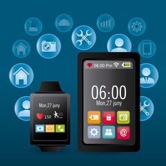 Technology digital design.