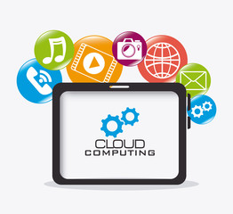 Cloud computing design.
