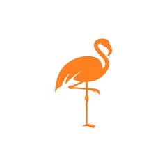Fototapeta premium Flamingo Logo Template