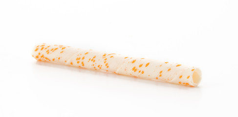 wafer stick on white background