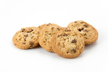 milk chocolate toffee almond cookies