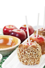 Making Candy Apples