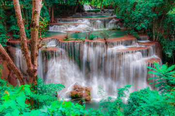Huay Mae Kamin Waterfall National Park, Kanchanaburi, Thailand