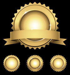 Shiny Gold Emblem & Seals  © Giraphics