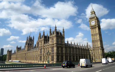Fototapeta na wymiar London - Hall of Parliament