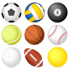 Cercles muraux Sports de balle ballon de sport