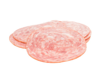 sliced sausage