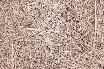 Dry straw Background or Texture,Vintage effect