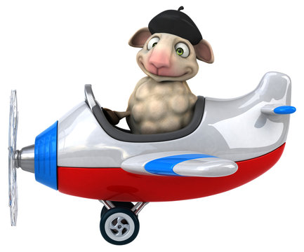 recommend clip art: Fun sheep