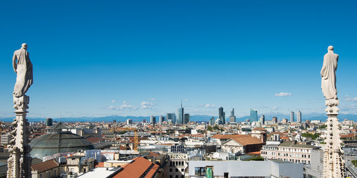 panorama di Milano