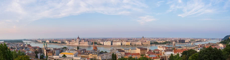 Deurstickers Panoramic view of Budapest © Giuseppe Cammino
