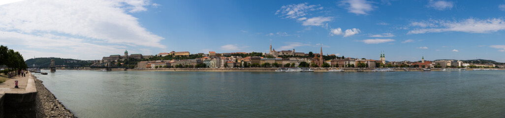 Fototapeta na wymiar Panoramic view of Budapest