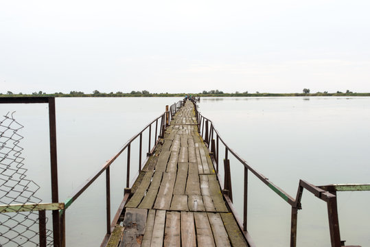 bridge across the lake