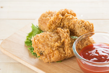 fried crispy chicken