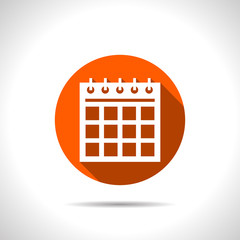 Naklejka premium icon of calendar