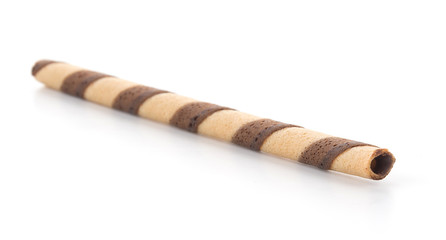 wafer stick on white background