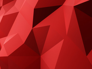 Triangle background concept rendered