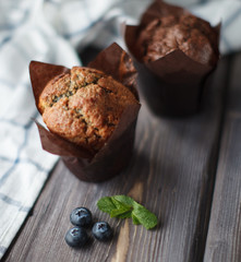 two cupcakes