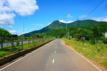 Fototapeta na wymiar Vietnam, highway, route, travel