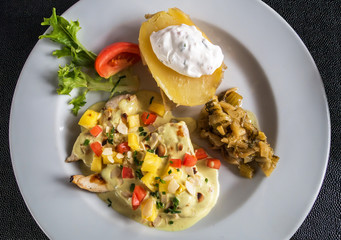 plat cuisiné