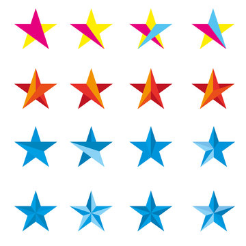 Star vector design logo 