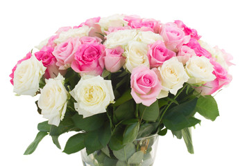 bouquet of fresh roses