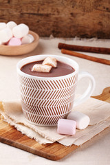 hot chocolate drink
