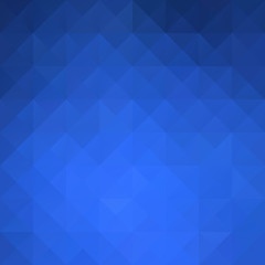 Blue Grid Mosaic Background, Creative Design Templates