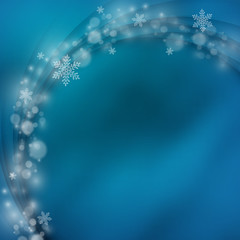 winter vector background