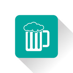 Glass of beer icon