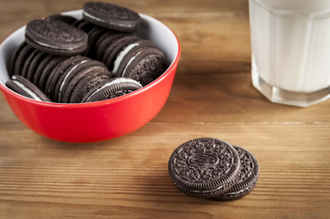 cookies and milk