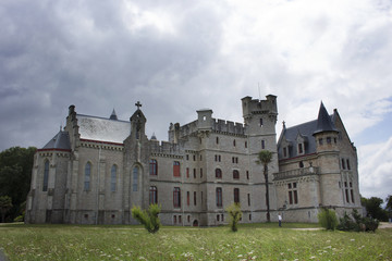 Fototapeta premium Château d'Abbadia, Hendaye, Pays basque, Pyrénées Atlantiques, Aquitaine, France 12