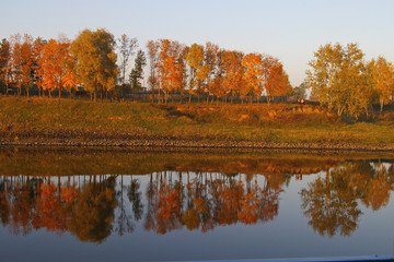Herbstliches Wolga-Ufer
