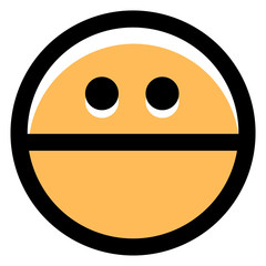 smiles icon,pensive smiley