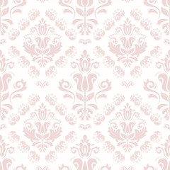 Damask Seamless Vector Pattern