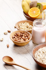 Oats on the table