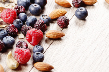 Nuts and berries