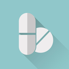 icon of pills