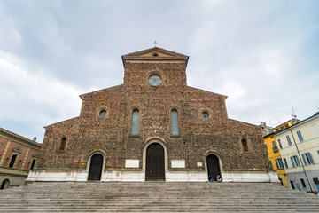 Obraz premium cathedral in Faenza, Italy