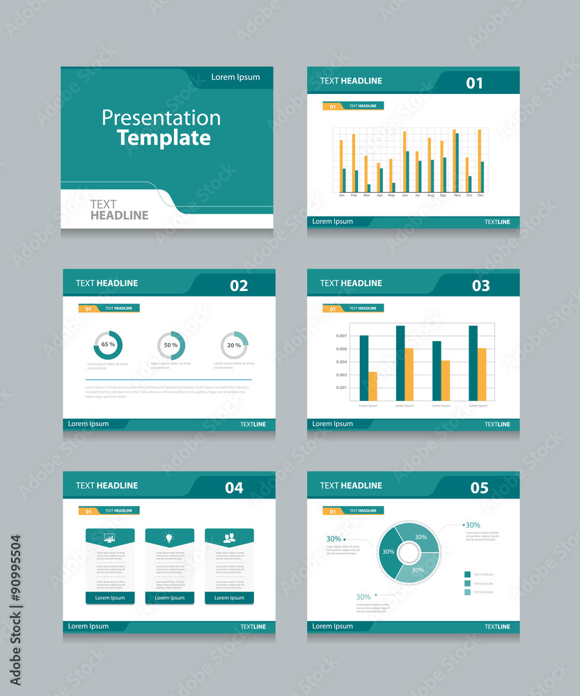Poster vector template presentation slides background design.info graphs and charts . slides design.flat st