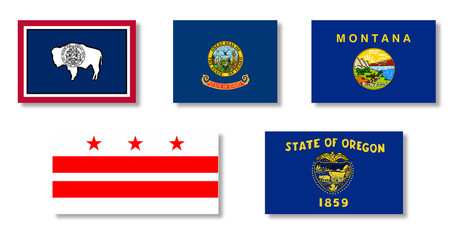 United States State Flag Collection